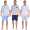 Herren Pyjama Short und T-Shirt Schlaf-Anzug;
