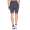 Leggings 1/2 Radlerhose kurz gemusterter Stoff Grau XS/S
