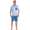 Herren Pyjama Short und T-Shirt Schlaf-Anzug; Grüngrau M/48