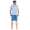 Herren Pyjama Short und T-Shirt Schlaf-Anzug; Grüngrau M/48