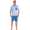 Herren Pyjama Short und T-Shirt Schlaf-Anzug; Grüngrau XXL/54