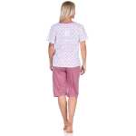 Damen Pyjama 2 teiliger Sommer Schlafanzug; S M L XL XXL