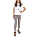 Mädchen Kinder Leggings gemustert in Baumwolle