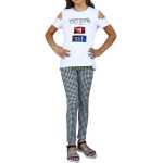 Mädchen Kinder Leggings gemustert in Baumwolle