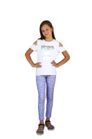 Mädchen Kinder Leggings gemustert in Baumwolle;...