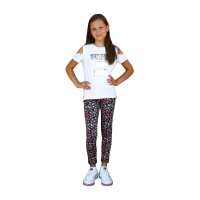 Mädchen Kinder Leggings gemustert in Baumwolle;...