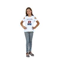 Mädchen Kinder Leggings gemustert in Baumwolle;...