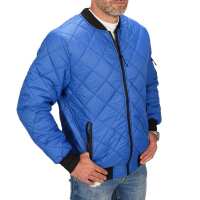 Herren Steppjacke Übergansjacke; Blau XL/52