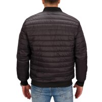 Herren Sportjacke Übergangsjacke Sweatjacke Steppjacke Jacke Bomberjacke Schwarz XL