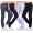 Damen Jogginghose lang Sport-Hose Baumwolle mit Tasche;
