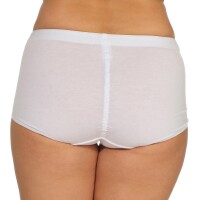Damen Unterhose Mieder Slip; Weiß XL/42