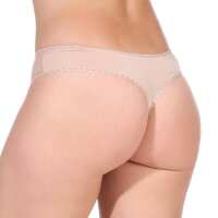 Push-up-BH mit Panty Set; Beige 75 Cup C