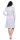 Damen Nachtkleid Nachthemd Sleepshirt mit Knopfleiste; Grau XXL