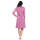 Damen Nachtkleid Nachthemd Sleepshirt mit Knopfleiste; Altrosa XXXL