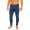 Herren Unterhose Thermo Funktionsunterhose lange Unterhosen; Jeansblau/L