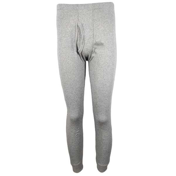Herren Unterhose Thermo Funktionsunterhose lange Unterhosen; Grau/M
