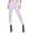 Damen Weihnachts Leggings Stretch Jeggings Skinny Leggins Tregging Weiß S/36