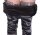 Damen Jogginghose  Hohe Taille Thermo Sporthose Fitness Freizeithose mit Taschen,  Camouflage-Grau S/M