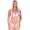 Damen Dessous Set Bügel BH Slip Push-Up String-Tanga Unterwäsche Pink 80 Cup A