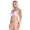 Damen Dessous Set Bügel BH Slip Push-Up String-Tanga Unterwäsche Pink 80 Cup A
