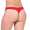 Push-up-BH mit Panty Set; Rot 80 Cup B