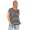 Damen Oberteil T-Shirt Gestreift Shirt Kurzarm Rundhals Sommer;  Muster 9 M
