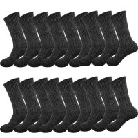 Wintersocken mit Schafwoll-socken Strick; 18 Paar...