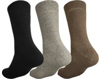3 Paar Damen Wintersocken Socken Warm Baumwolle; 35-38 39-42