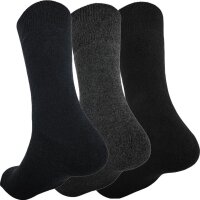 3 Paar Herren Wintersocken Innenfrottee Socken 3 Paar  43-46