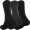 3 Paar Herren Wintersocken Innenfrottee Socken 3 Paar  43-46