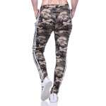 Damen Jogginghose Hohe Taille Thermo Sporthose Freizeithose mit Taschen,