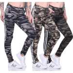 Damen Jogginghose Hohe Taille Thermo Sporthose Freizeithose mit Taschen,
