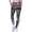 Damen Jogginghose Hohe Taille Thermo Sporthose Freizeithose mit Taschen,
