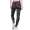Damen Jogginghose Hohe Taille Thermo Sporthose Freizeithose mit Taschen,  Camouflage XS/S