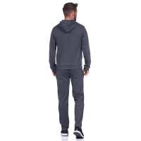 Herren Jogging Anzug Trainingsanzug Fitness mit Kapuze;  Dunkelgrau M