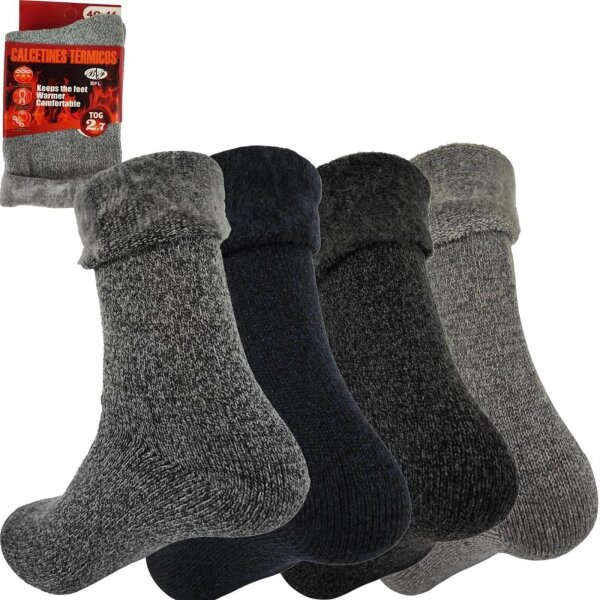 1 Paar Wintersocken Tog 2,7 -25° Thermo-Socken Strick, 40-46
