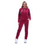Damen Nicki Jogginganzug Freizeitanzug Kapuzenpullover; S M L XL 2XL