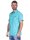 Herren Poloshirt T-Shirt Polo-Hemd Kurzarm, Türkis/XL/54