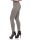 Damen Leggings Thermo Doppelripp Hoher Bund Sport Gym Outdoor, Khaki/L/XL 40/42