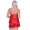 Damen Satin Nachtwäsche Pyjama Set Shorty Satin mit Spitze;
