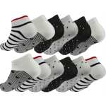 12 Paar Damen Sneaker Socken mit Muster Baumwolle, 35-38...