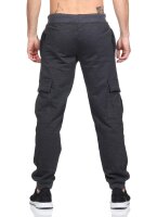 Herren Jogginghose mit Cargo-Taschen Anthrazit XL