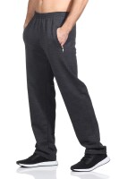 Herren Jogginghose mit Taschen; Anthrazit M