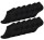 12 Paar Damen Sneaker Socken Basic Baumwolle, 12 Paar, schwarz 39-42