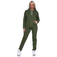Damen Jogginganzug Freizeitanzug mit Kapuzenpullover;...