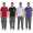 Herren Pyjama Baumwolle Schlafhose und Shirt kurz-arm Schlafanzug; M L XL 2XL