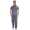 Herren Pyjama Sommer Schlafhose und Shirt kurz-arm; Grau XXL