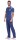 Herren Pyjama Sommer Schlafhose und Shirt kurz-arm; Blau L