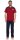 Herren Pyjama Sommer Schlafhose und Shirt kurz-arm; Rot M