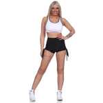 Damen Sport-BH ohne Bügel in 5 Farben, Mittlere Stützkraft Weiß XS